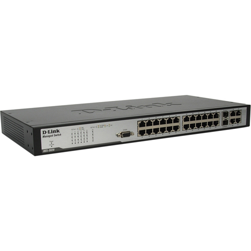 Leviton Managed Ethernet Switch, 24 Ports, Supports up to (2) SFP ...