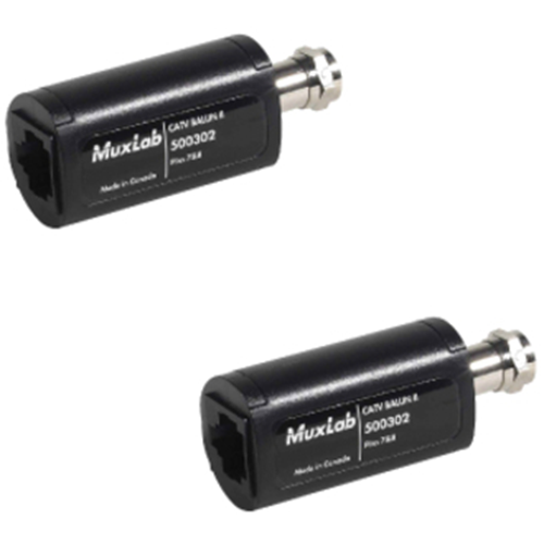 MuxLab CATV Balun II 2-Pack